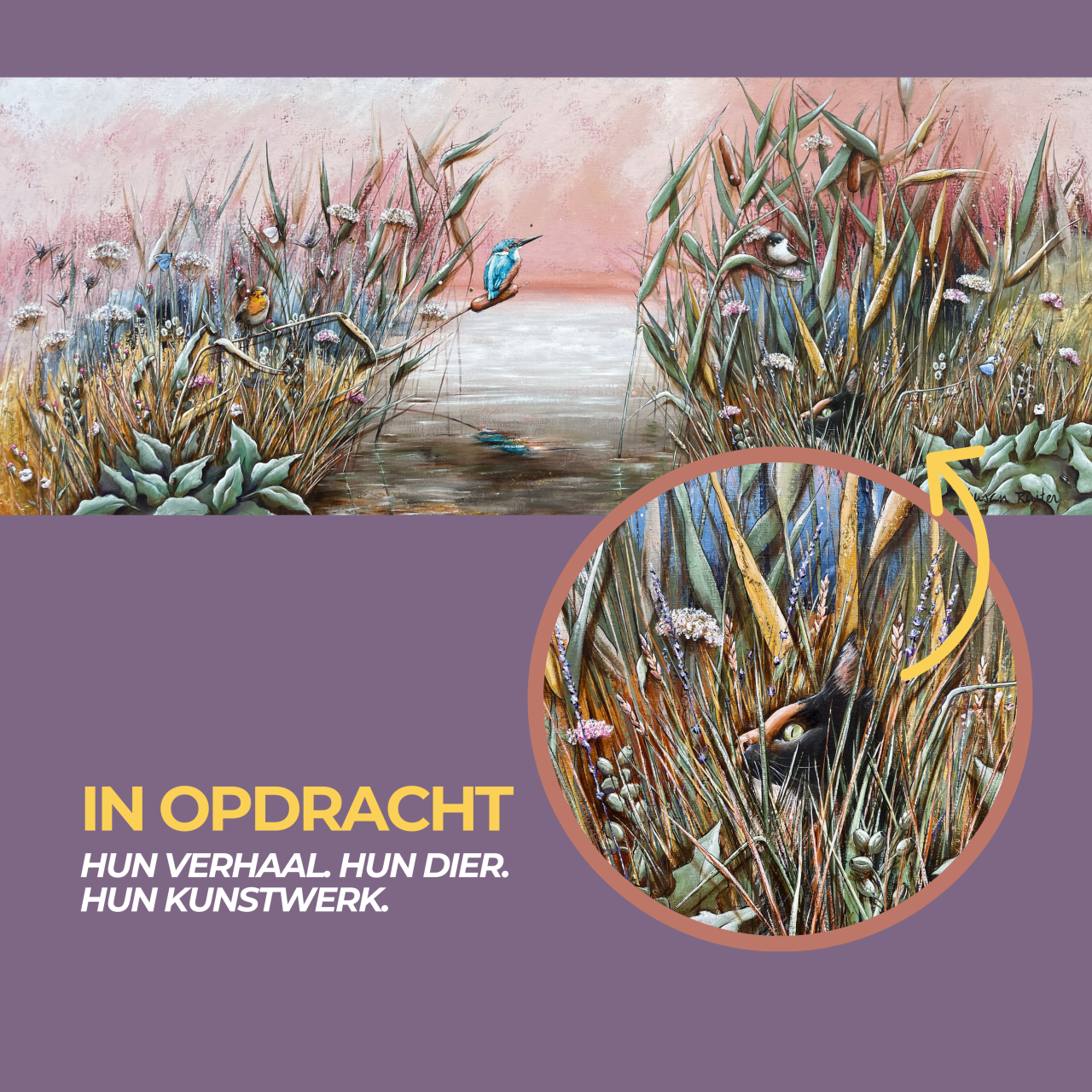 A portrait with your pet.